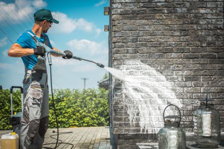 Pressure washing improves property value