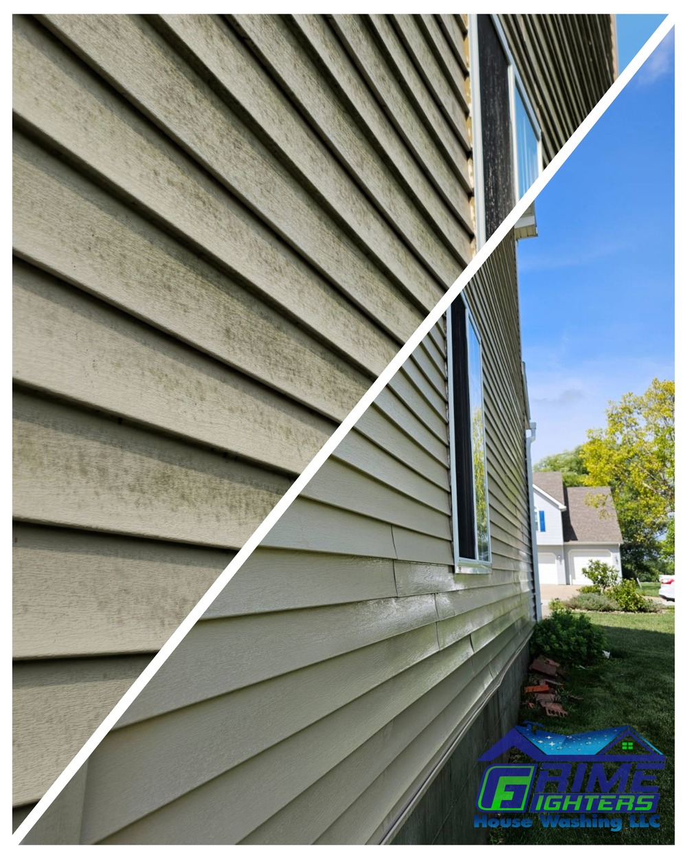 🏠 Project Spotlight: Grime Fighters House Washing Delivers Top-Notch House Wash for Lora in Trimble, Missouri!