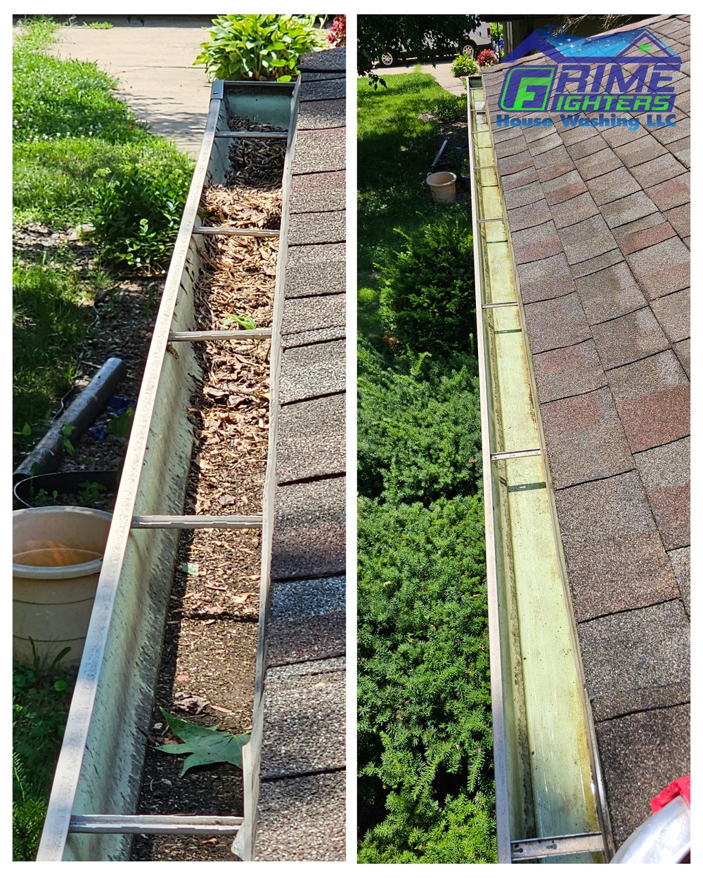 Gutter Cleaning and flush for Ambrose in St. Joseph, Missouri